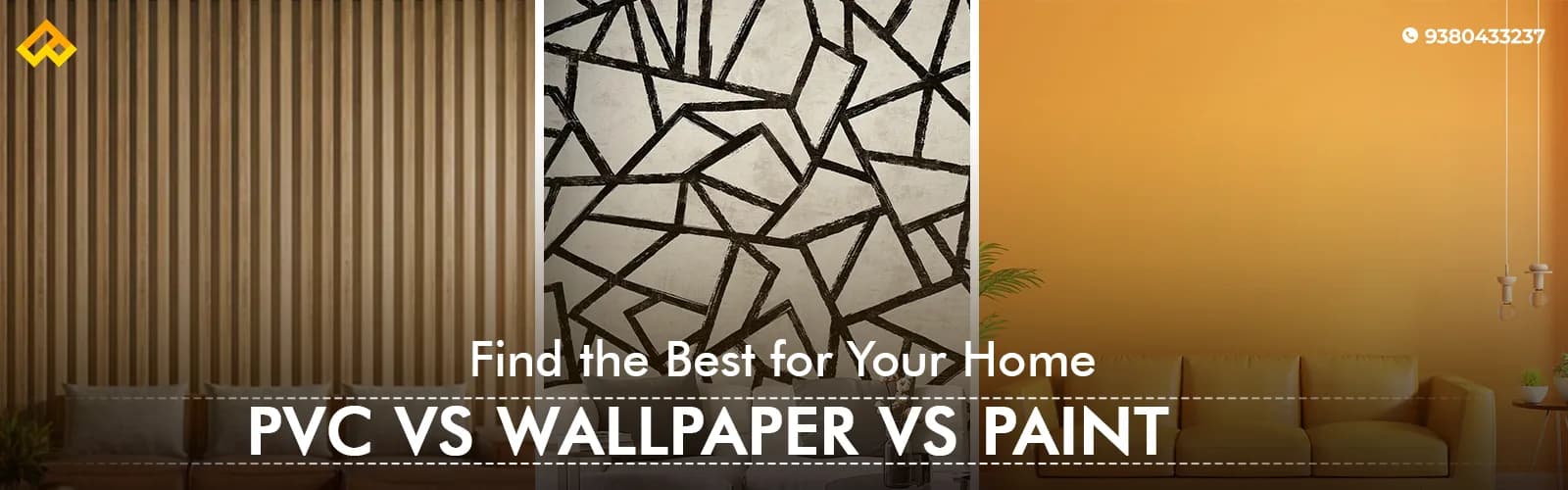 PVC Wall Panels vs Wallpaper vs Paint: Full Comparison
