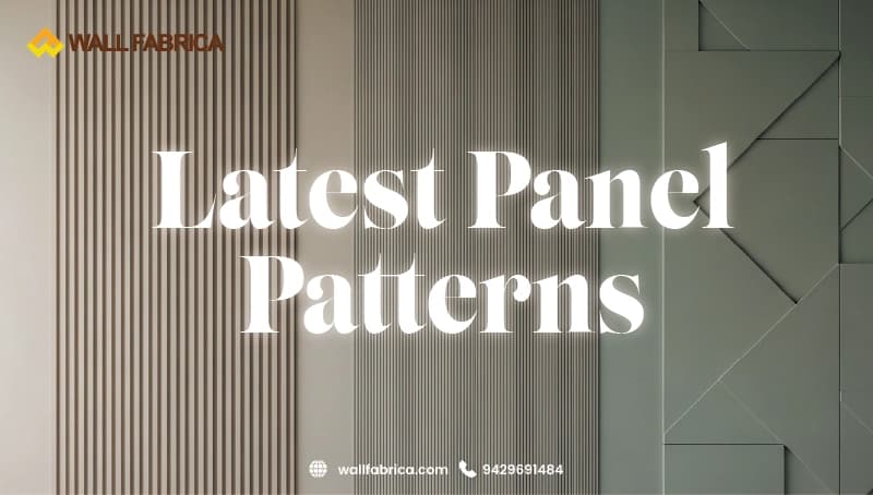 Latest Panel Patterns Fluted, Groove & 3D