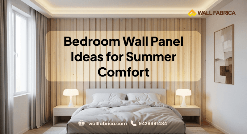 Bedroom Wall Panel Ideas for Summer Comfort