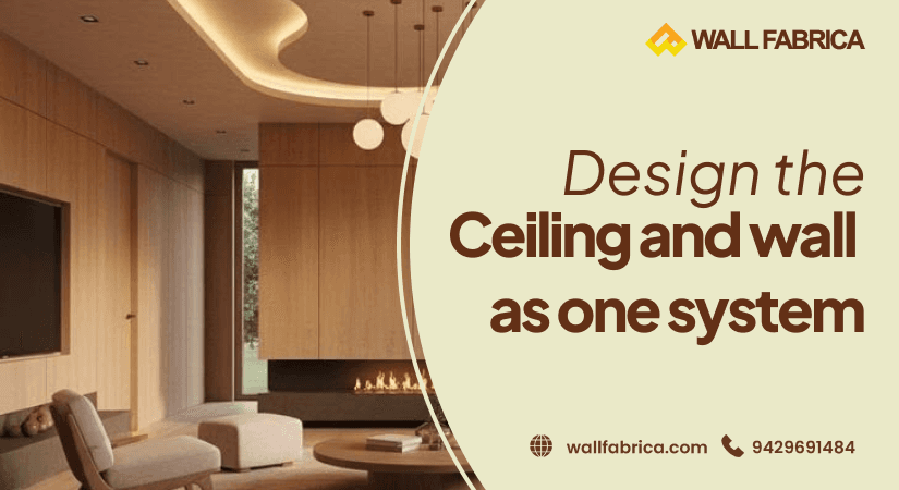 False Ceiling and Wall Panel Combination Ideas | Wallfabrica