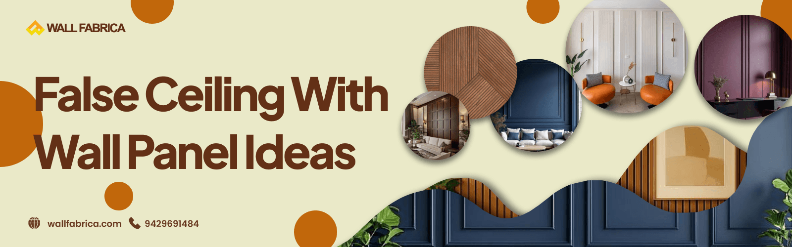 False Ceiling and Wall Panel Combination Ideas | Wallfabrica