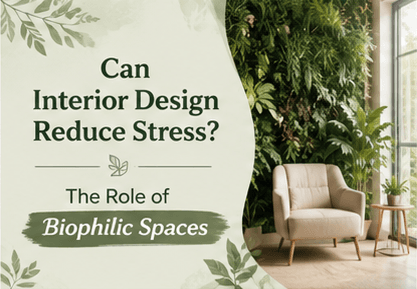 Can Interior Design Reduce Stress? The Role of Biophilic Spaces