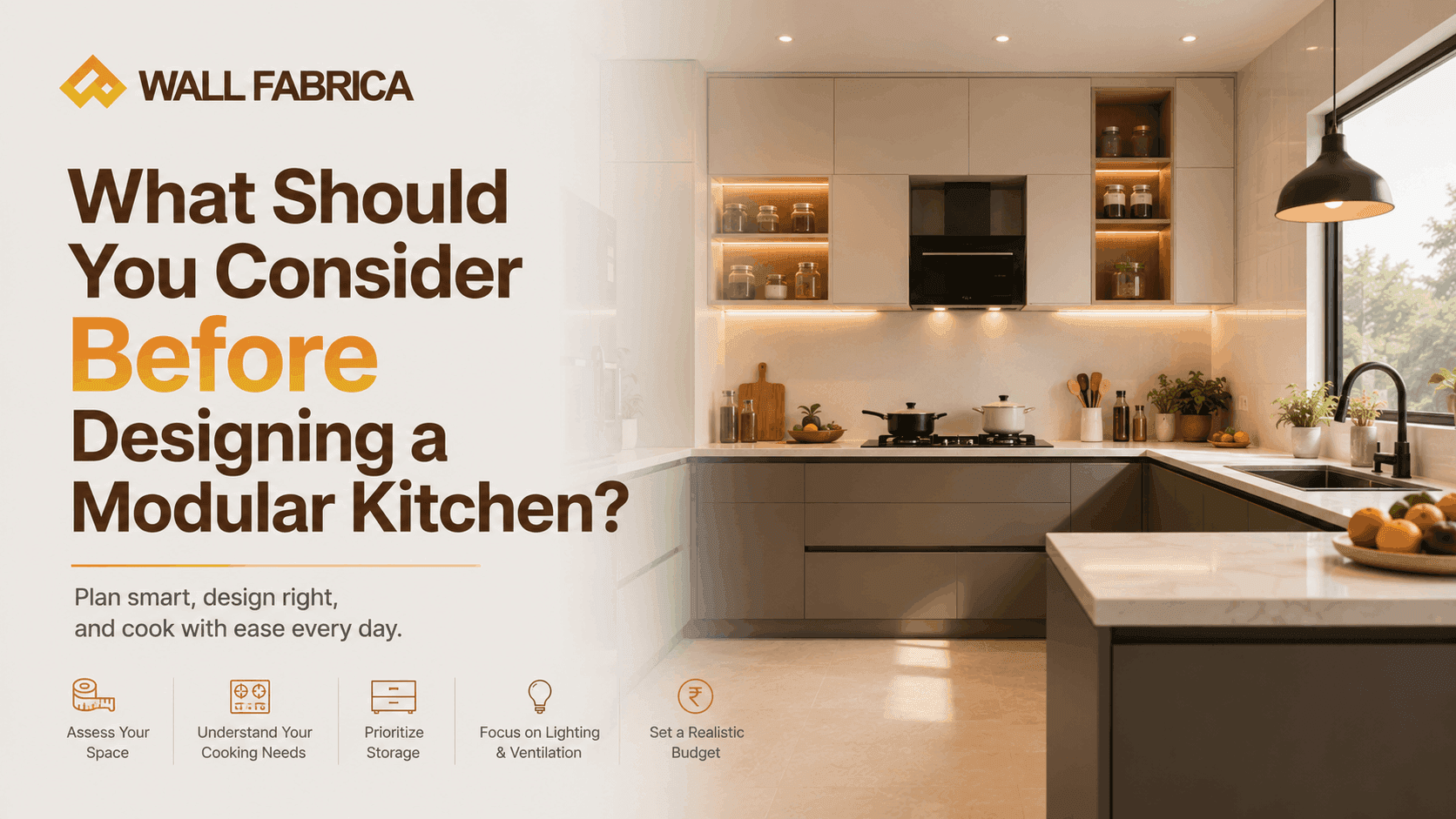 What Should You Consider Before Designing a Modular Kitchen?